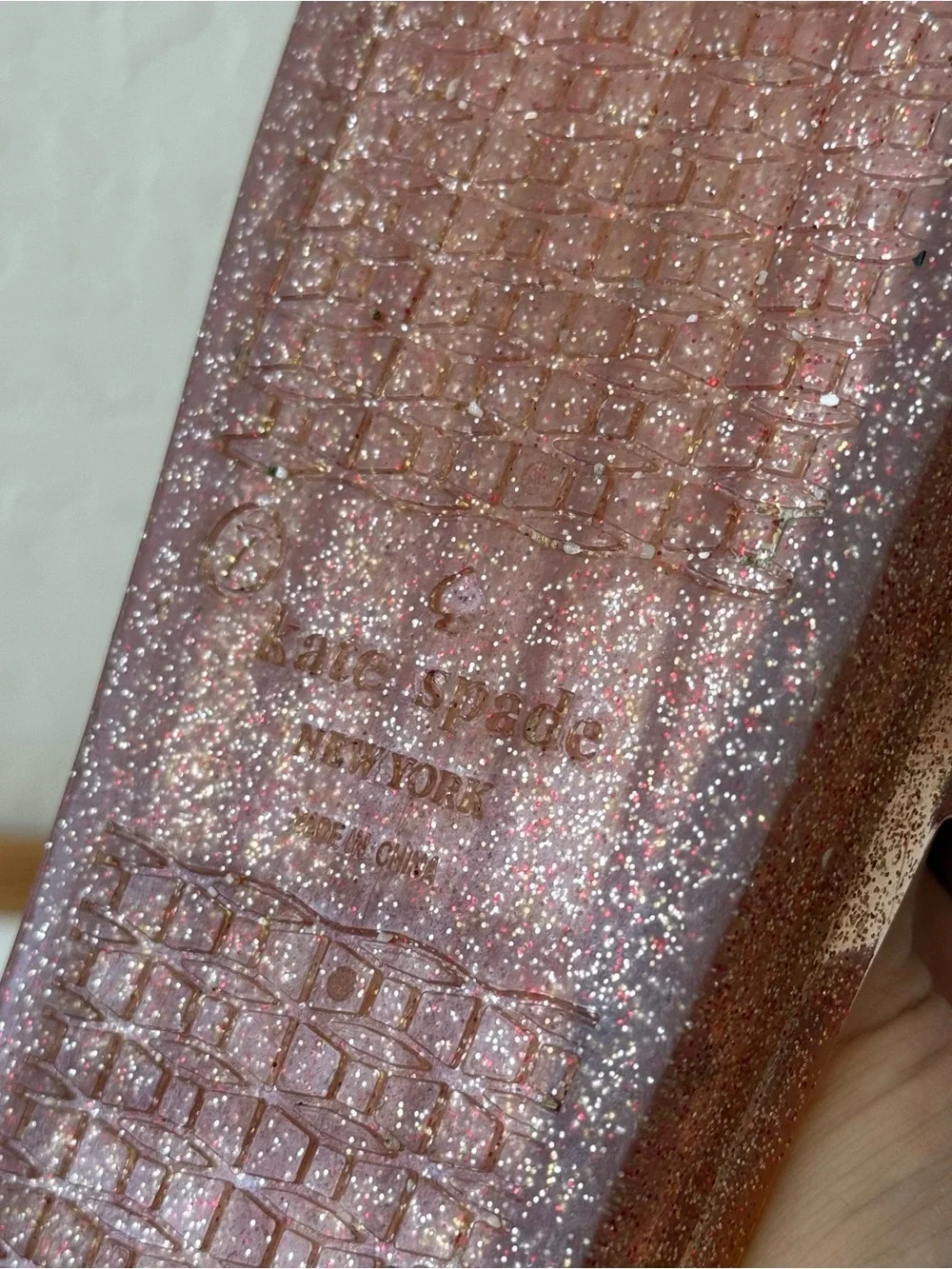 Kate Spade Splash Glitter Jelly Slides